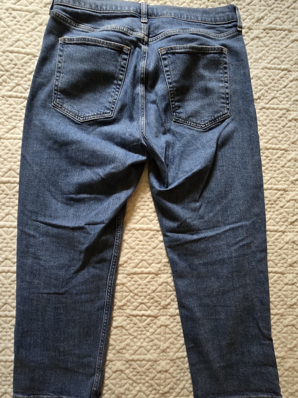 GAP High-Rise Straight-Leg Jeans in Blue Size 31 Short / 12 Petite - Picture 9 of 9